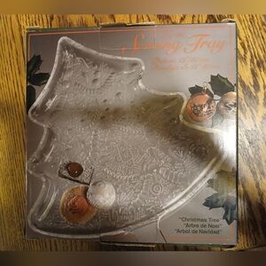 Christmas Tree Shaped Serving Tray